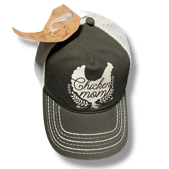 John Deere Chicken Mom Trucker Hat Snapback Cap Mesh Brown Do Good Today OSFA - Picture 10 of 10